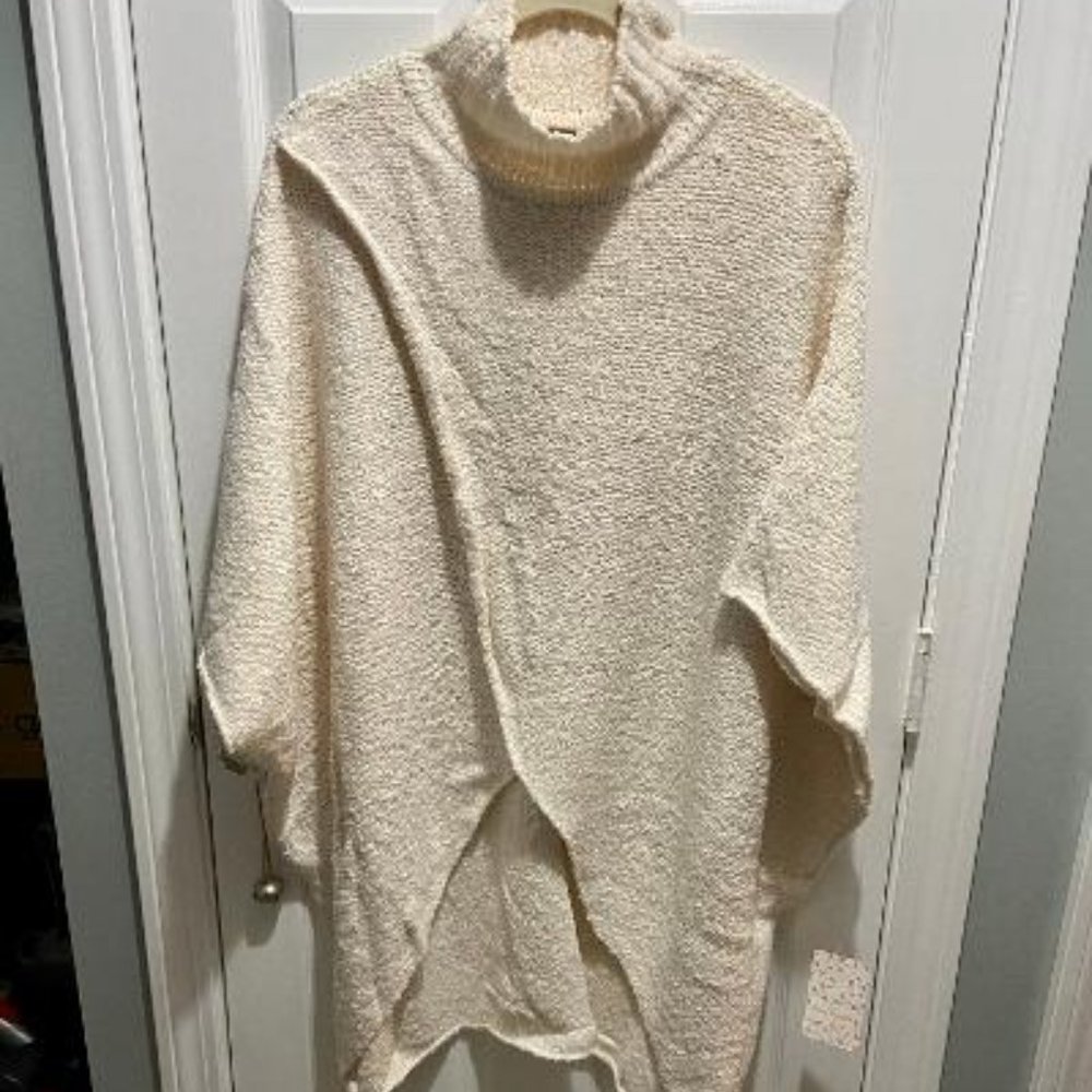 Free People Knit Poncho